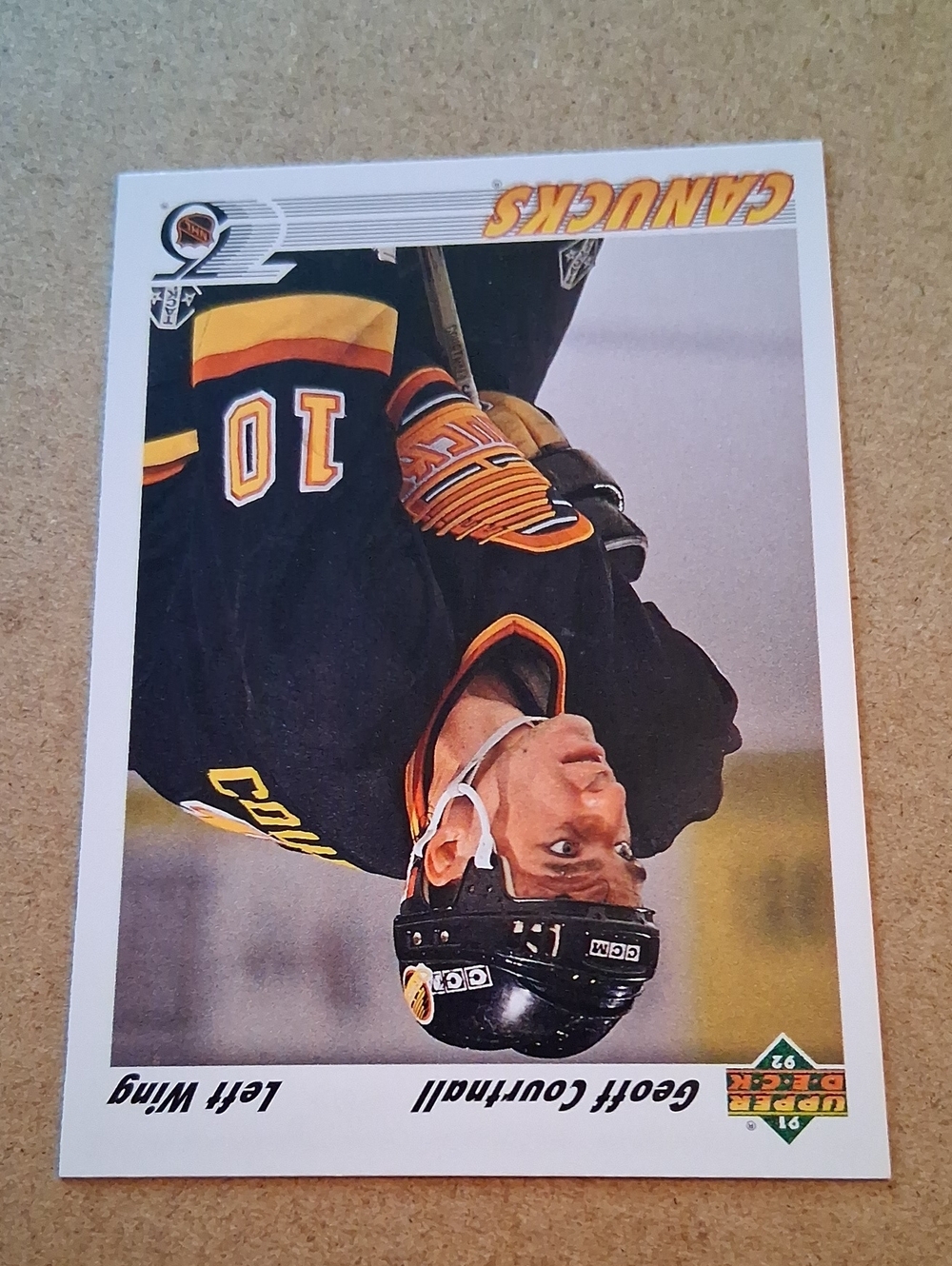 Russ & Geoff Courtnall NHL Hockey Trading Cards - Picture 3 of 13